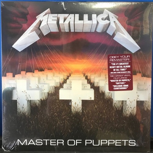 Metallica master of - metallica, –