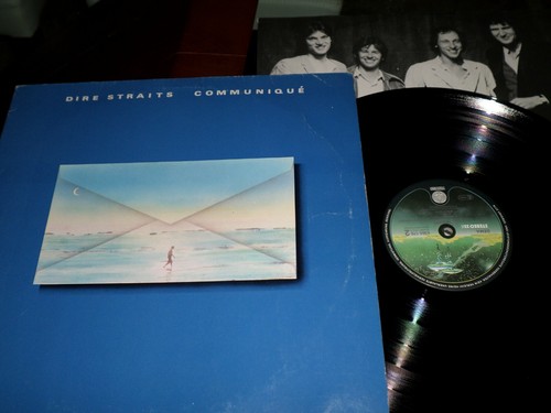 Dire straits communique lp - straits,
